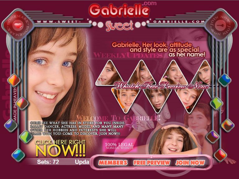 TinyModel – Sweet Gabrielle I (sets 51-123) | NoNude ModeLs